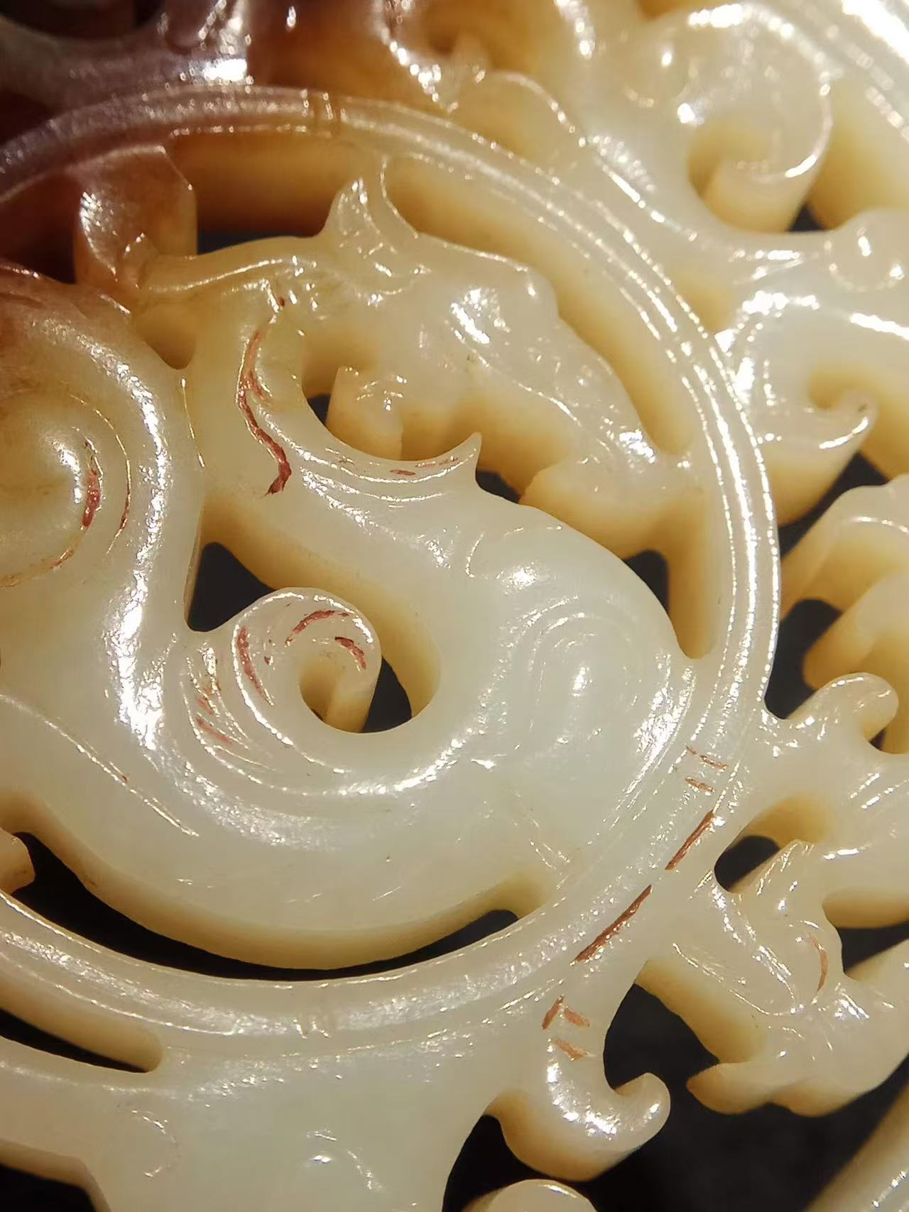 中国古美術品　白玉　砡 特大玉　福字龍鳳文玉壁 中国古美術品 白玉 砡 特大玉 福字龍鳳文玉壁 - メルカリ